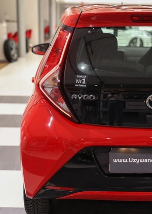 Toyota Aygo cena 42850 przebieg: 105658, rok produkcji 2021 z Kętrzyn małe 596